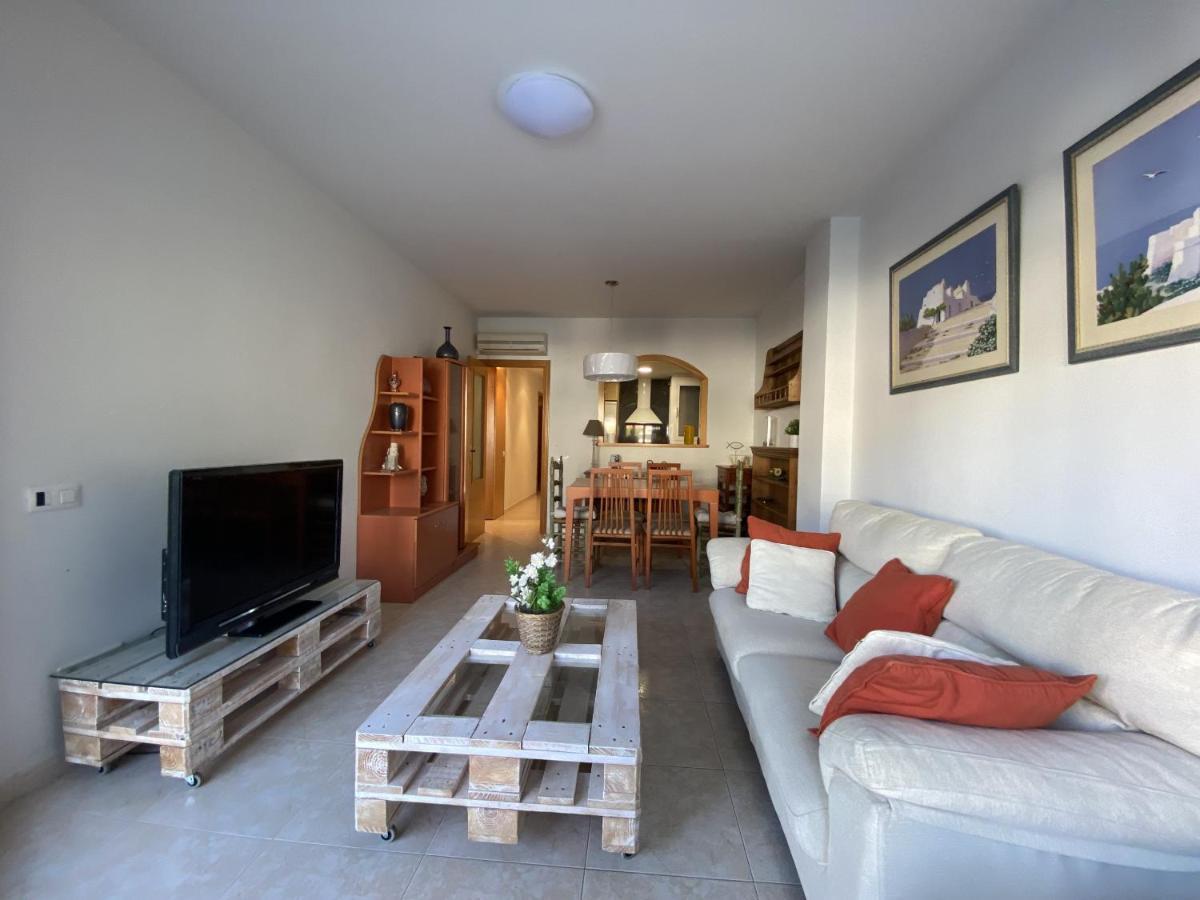 R123 Apartamento En La Planta Baja Con Piscina Cerca De La Playa Calafell Luaran gambar